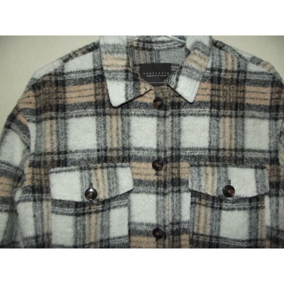 Sanctuary Shacket Shirt Womens Size Medium Town Wool Blend Jacket - Picture 4 of 11